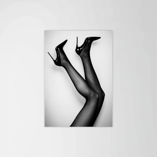 Stiletto and Stockings Print