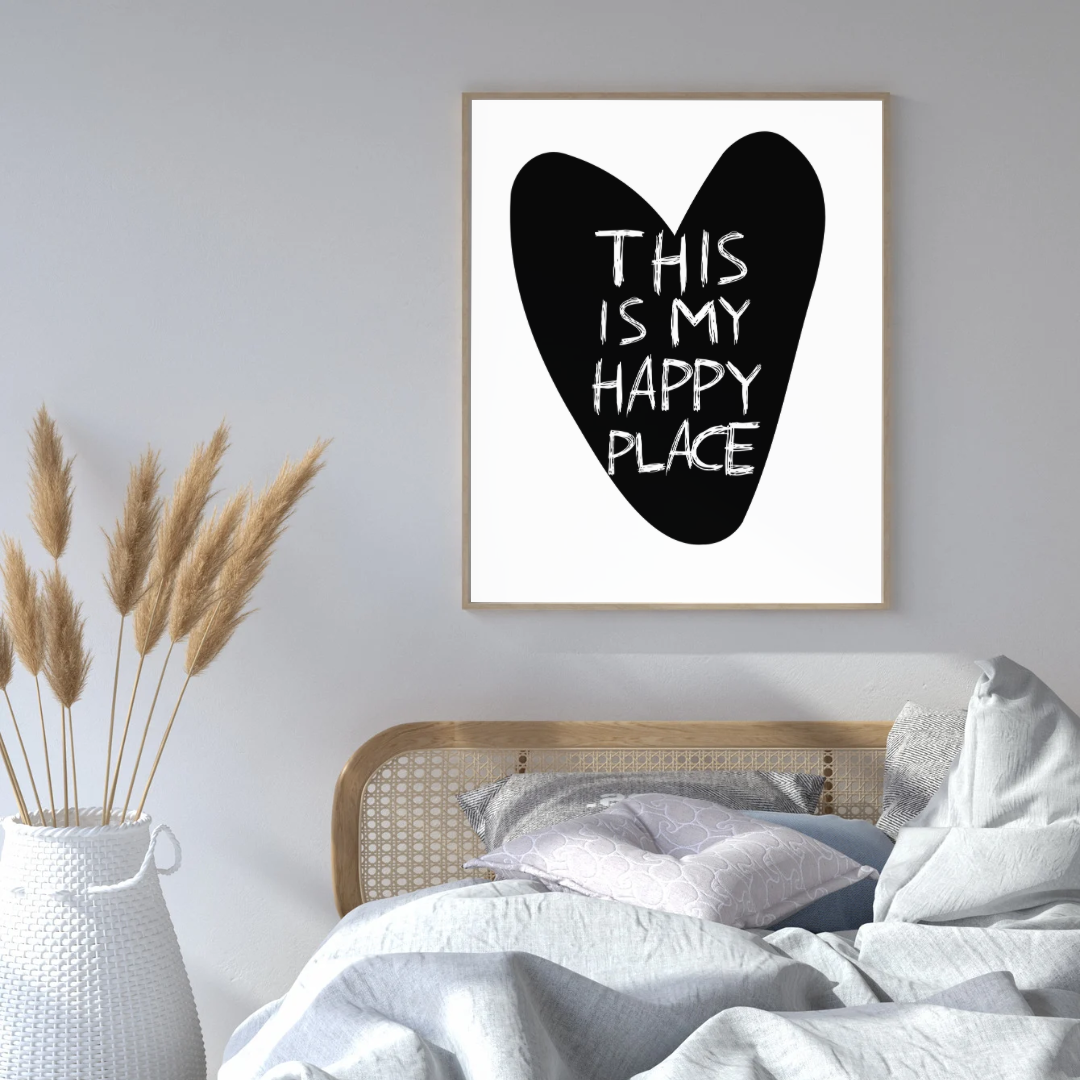 This Is My Happy Place Print