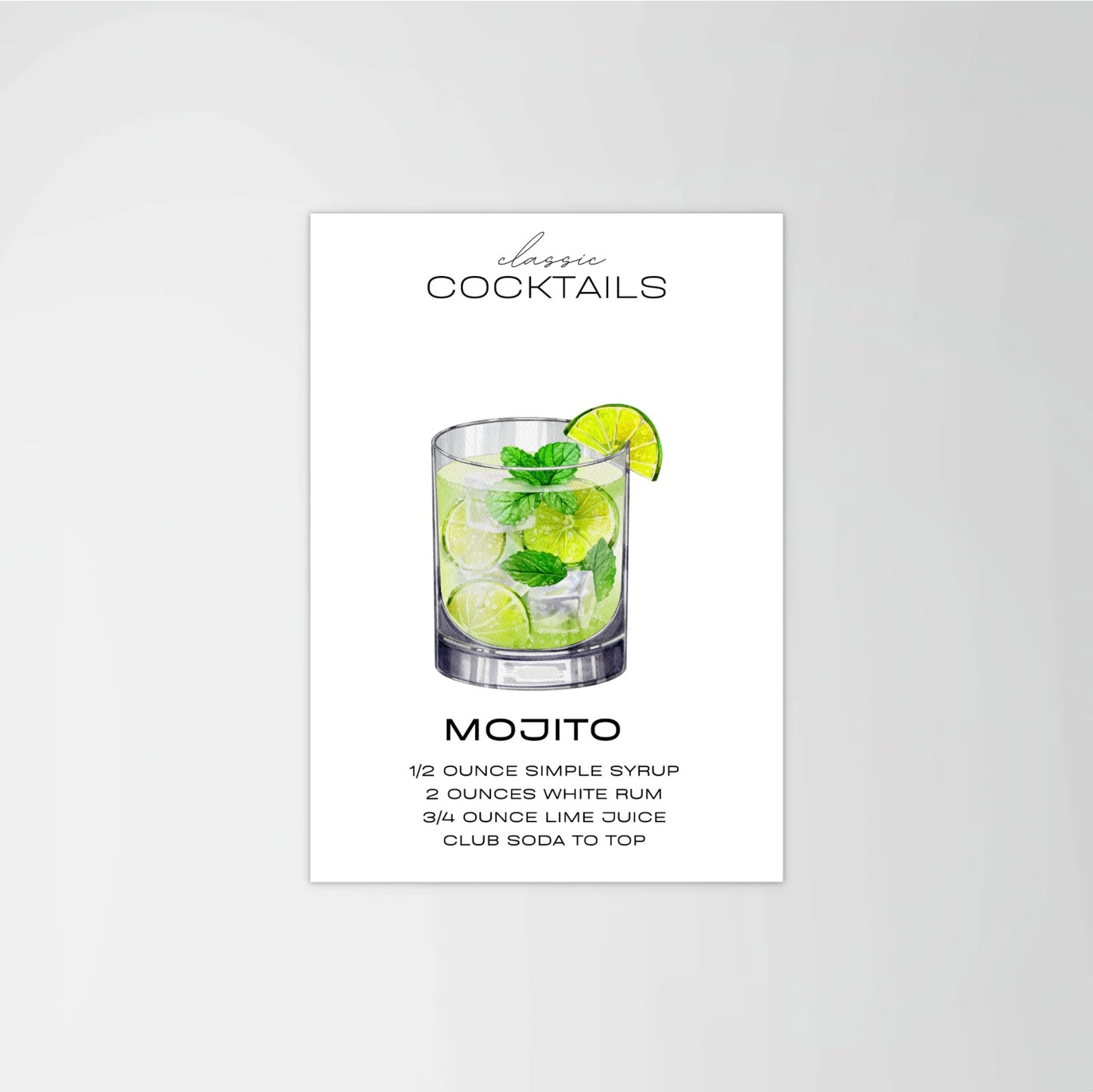 Mojito Print