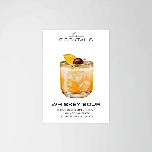 Whiskey Sour Print