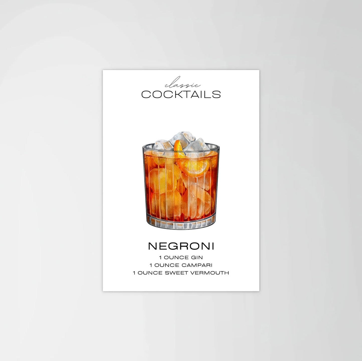 Negroni Print
