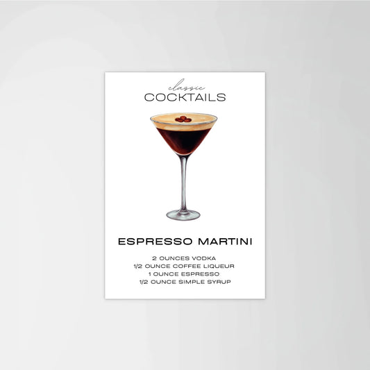 Espresso Martini Print