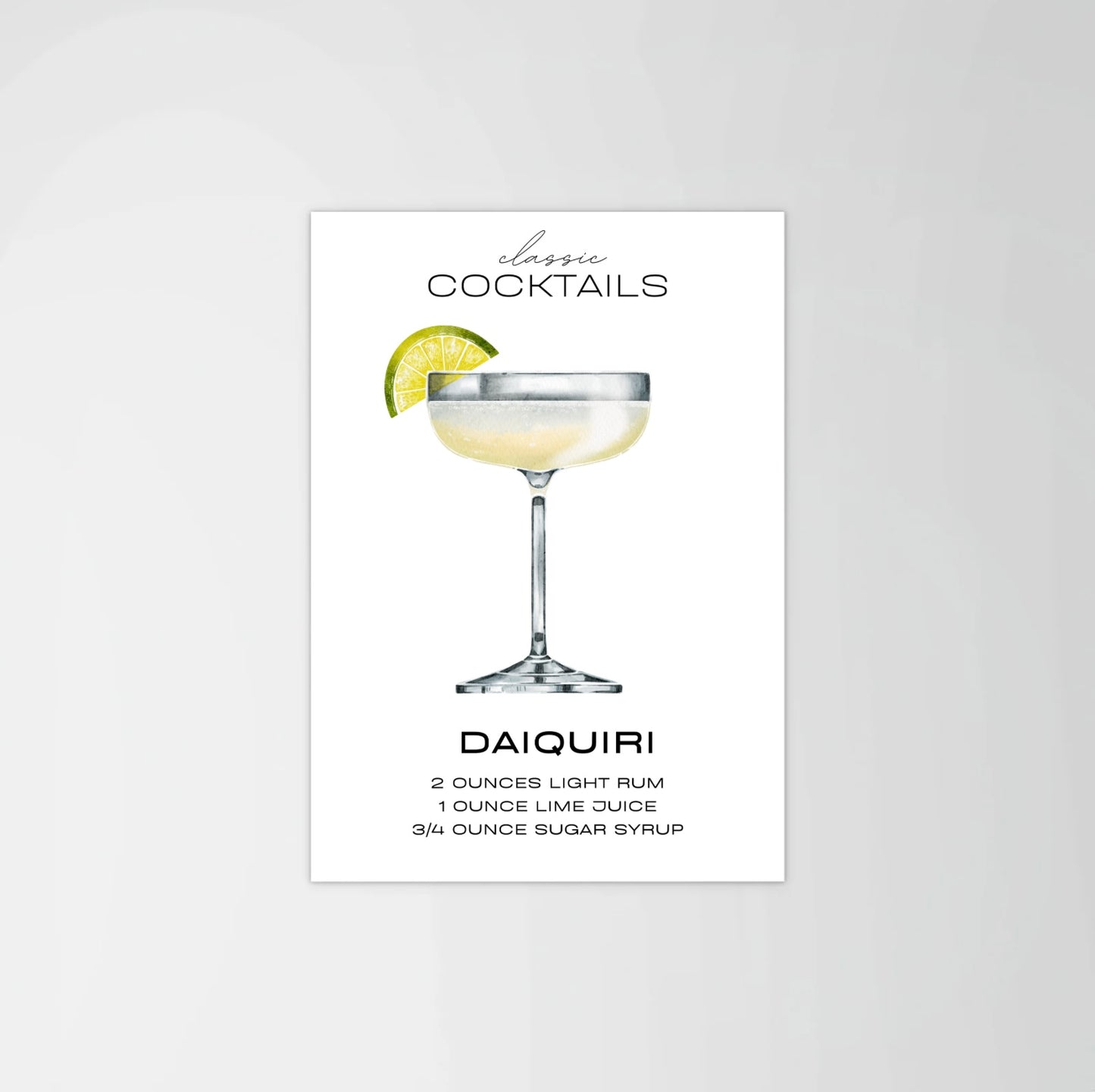 Daiquiri Print