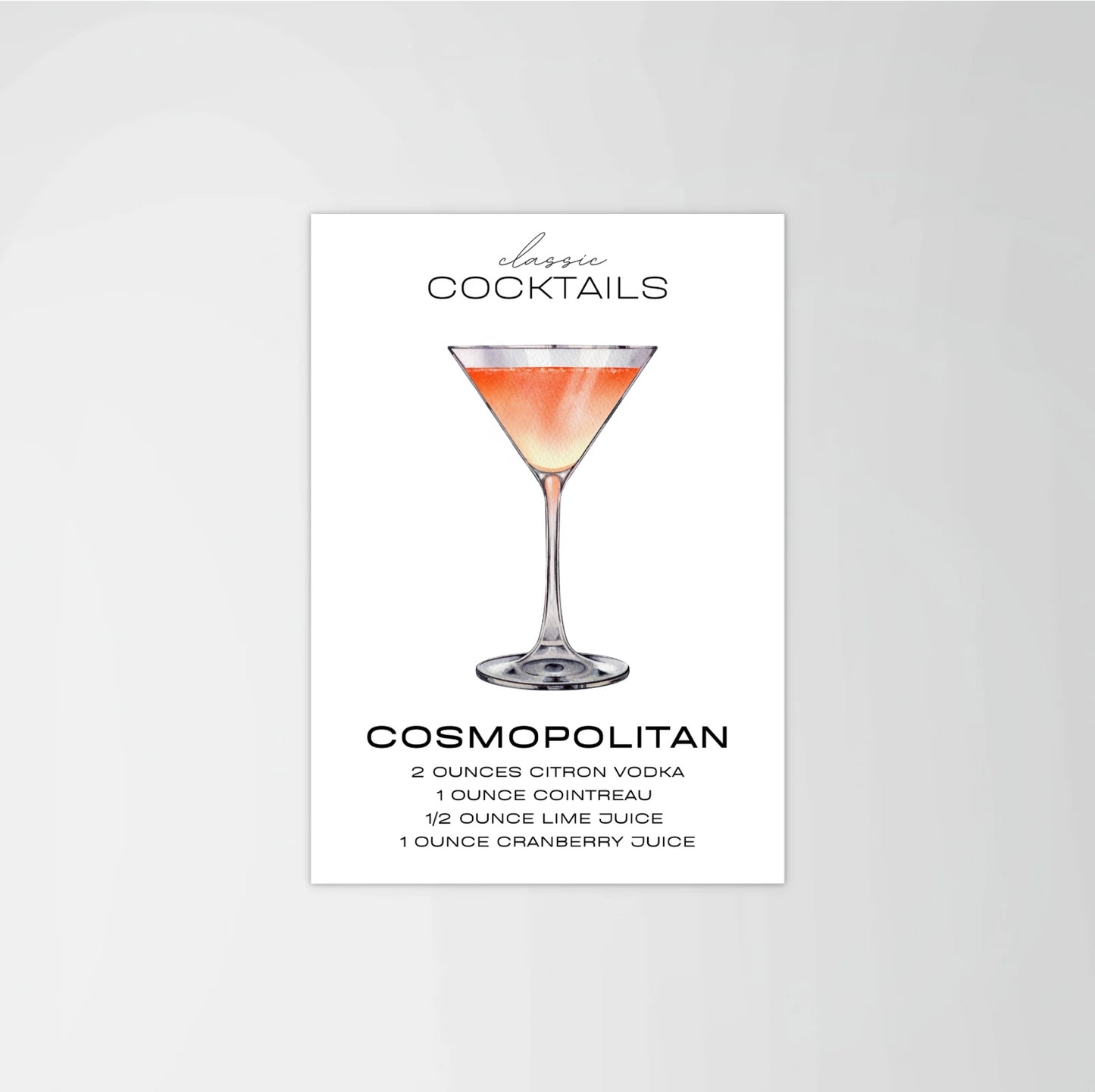 Cosmopolitan Print