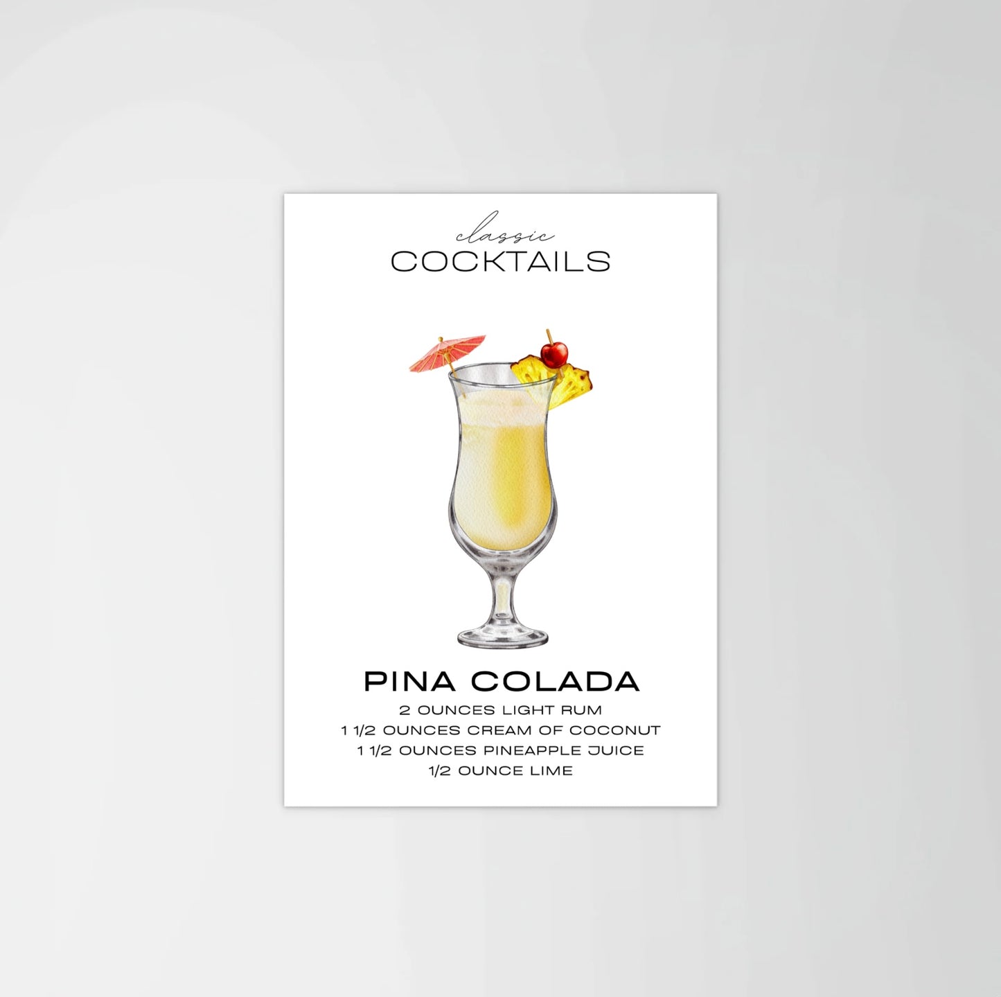 Pina Colada Print