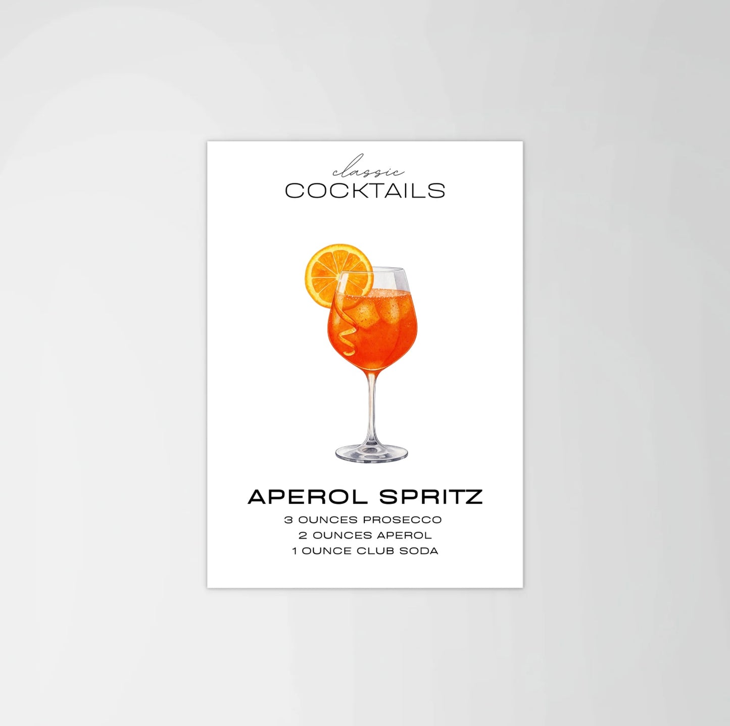 Aperol Spritz Print