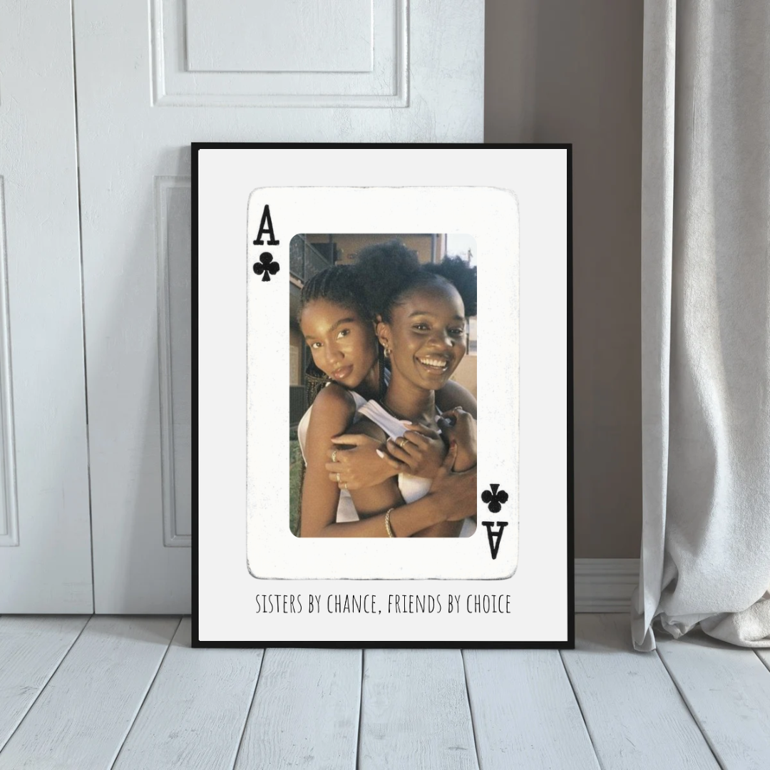 Personalised Playing Card Print