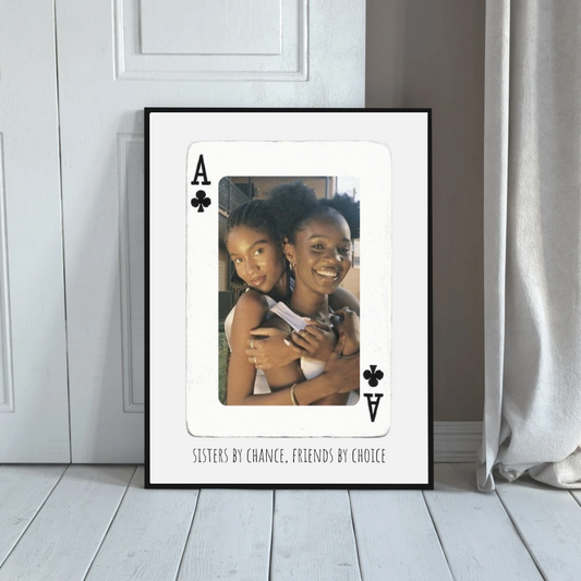 Personalised Playing Card Print