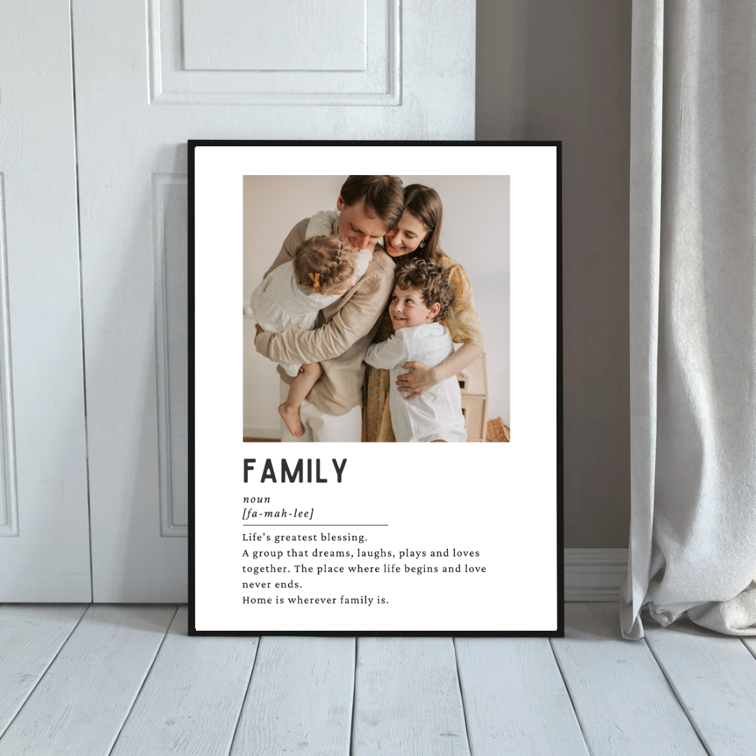 Personalised Family Print