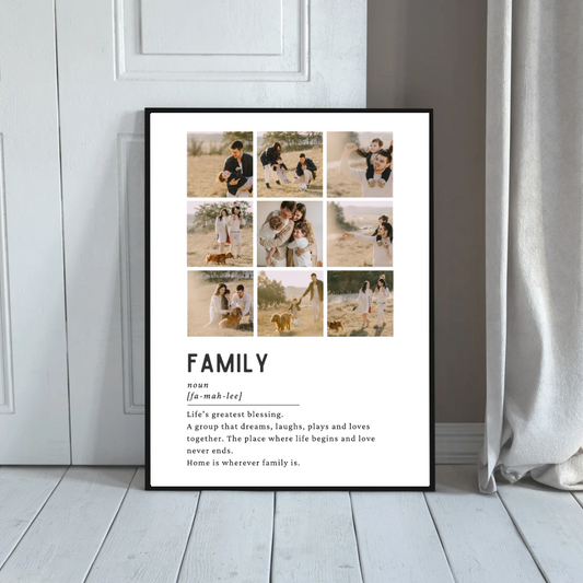Personalised Family Print
