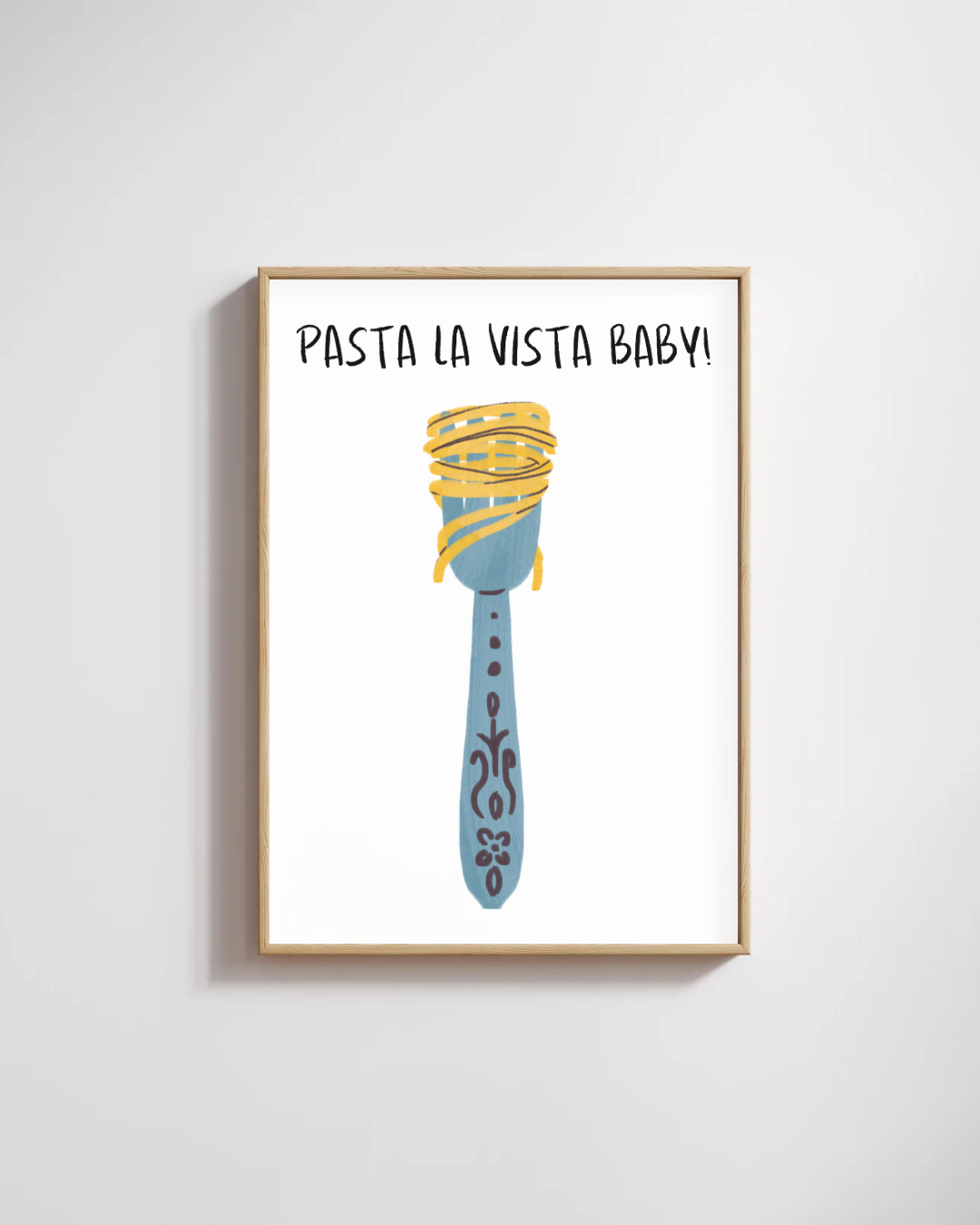 Pasta La Vista Print