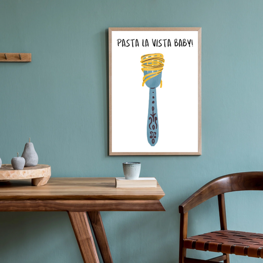 Pasta La Vista Print