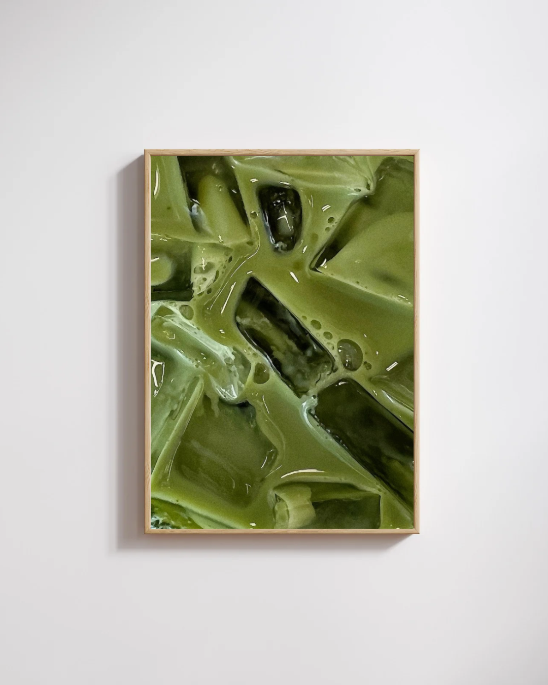 Matcha Ice Print