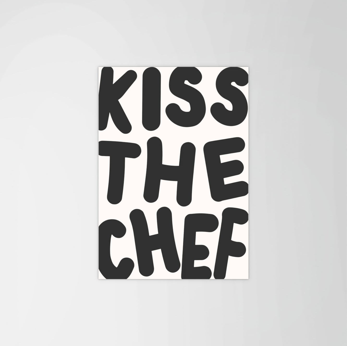 Kiss The Chef Print