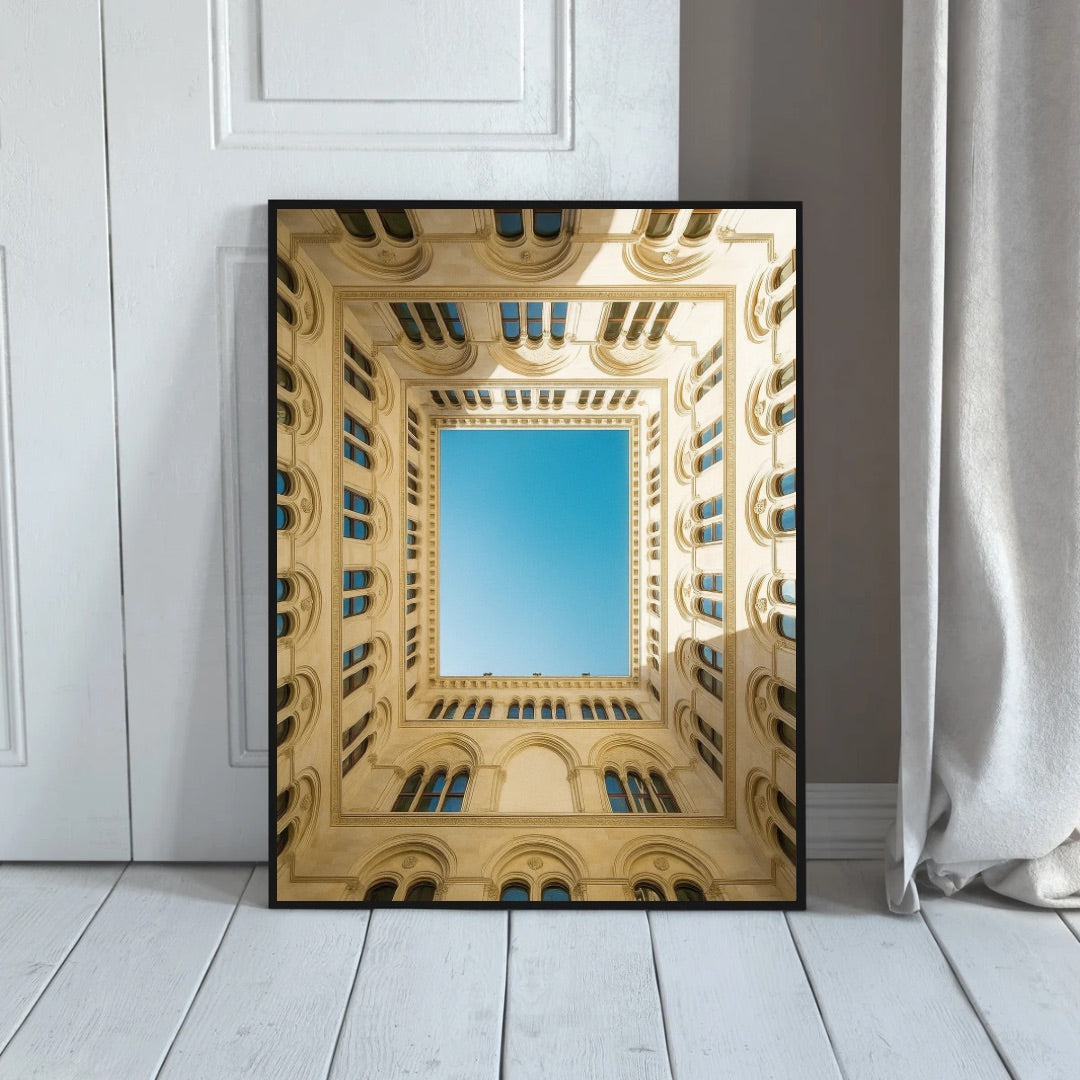 Symetrical Building Print