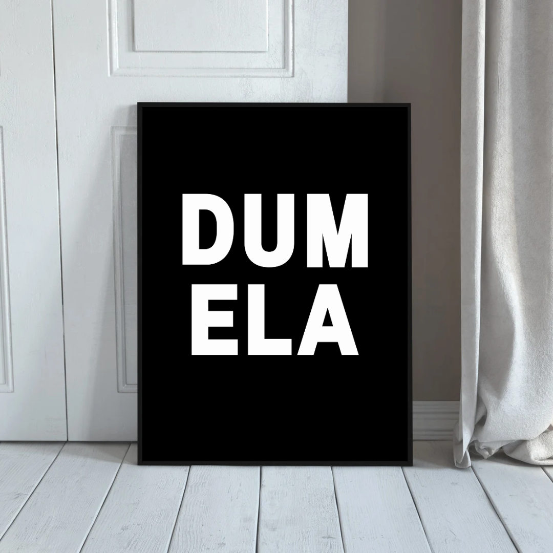 Dumela Greeting Print