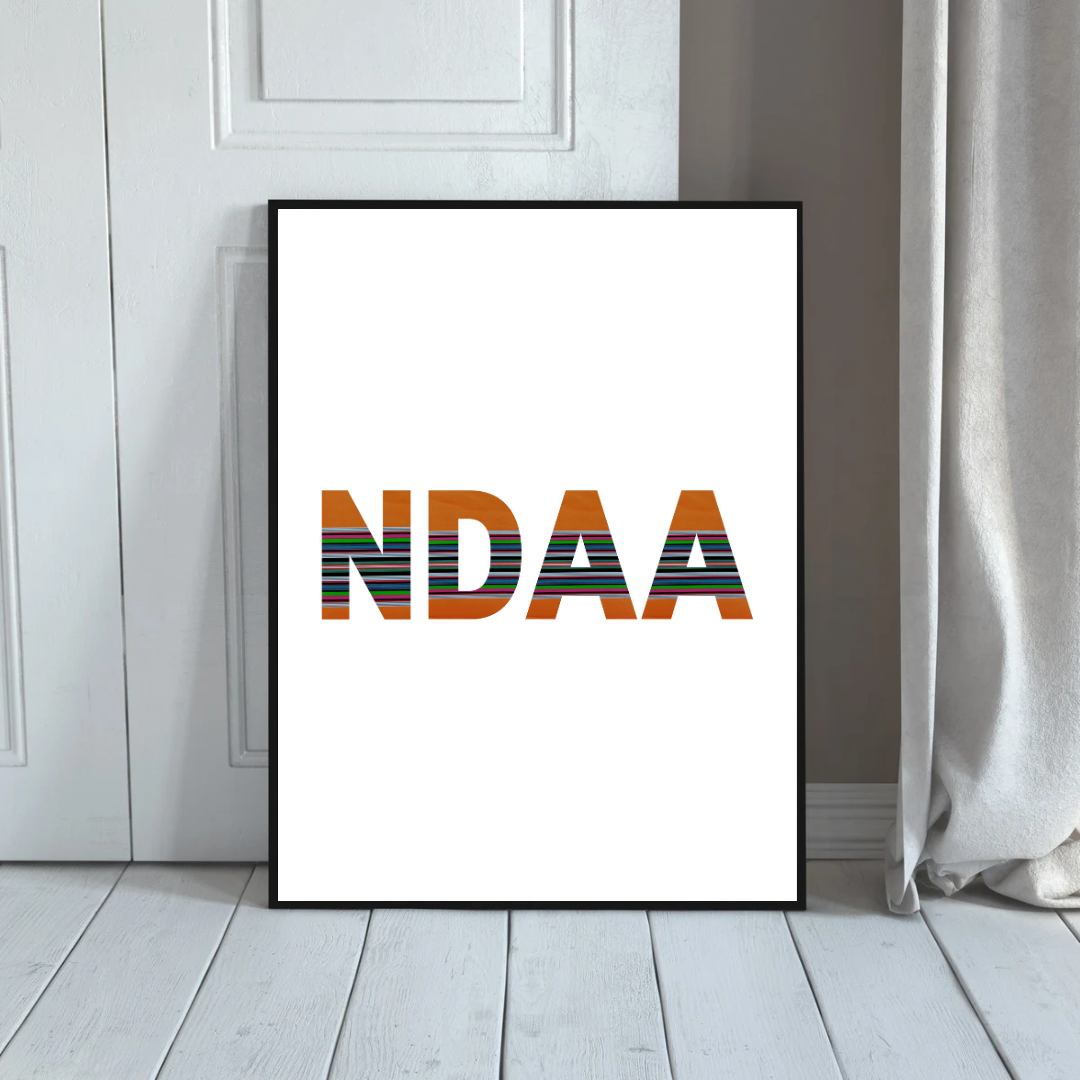Ndaa Greeting Print