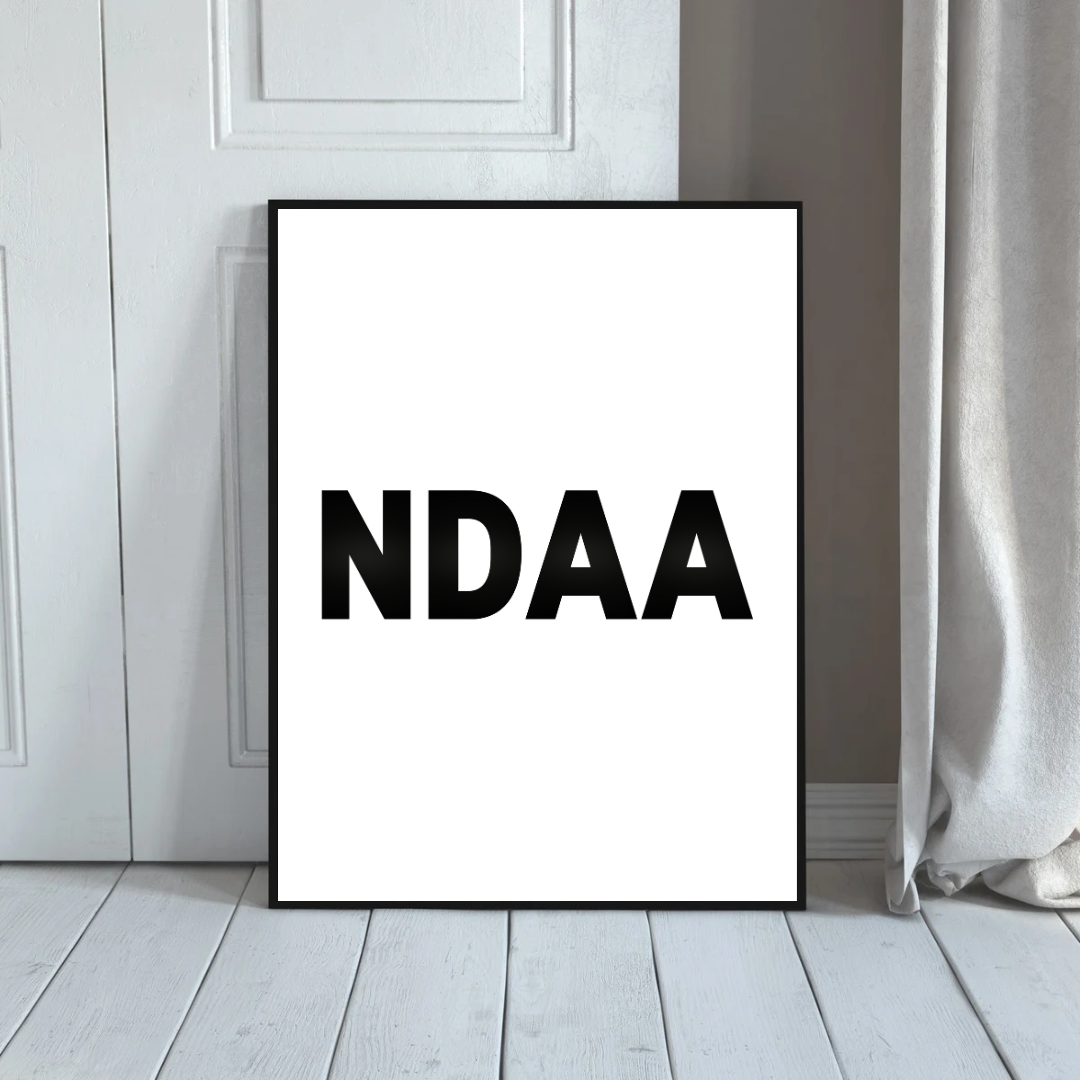 Ndaa Greeting Print