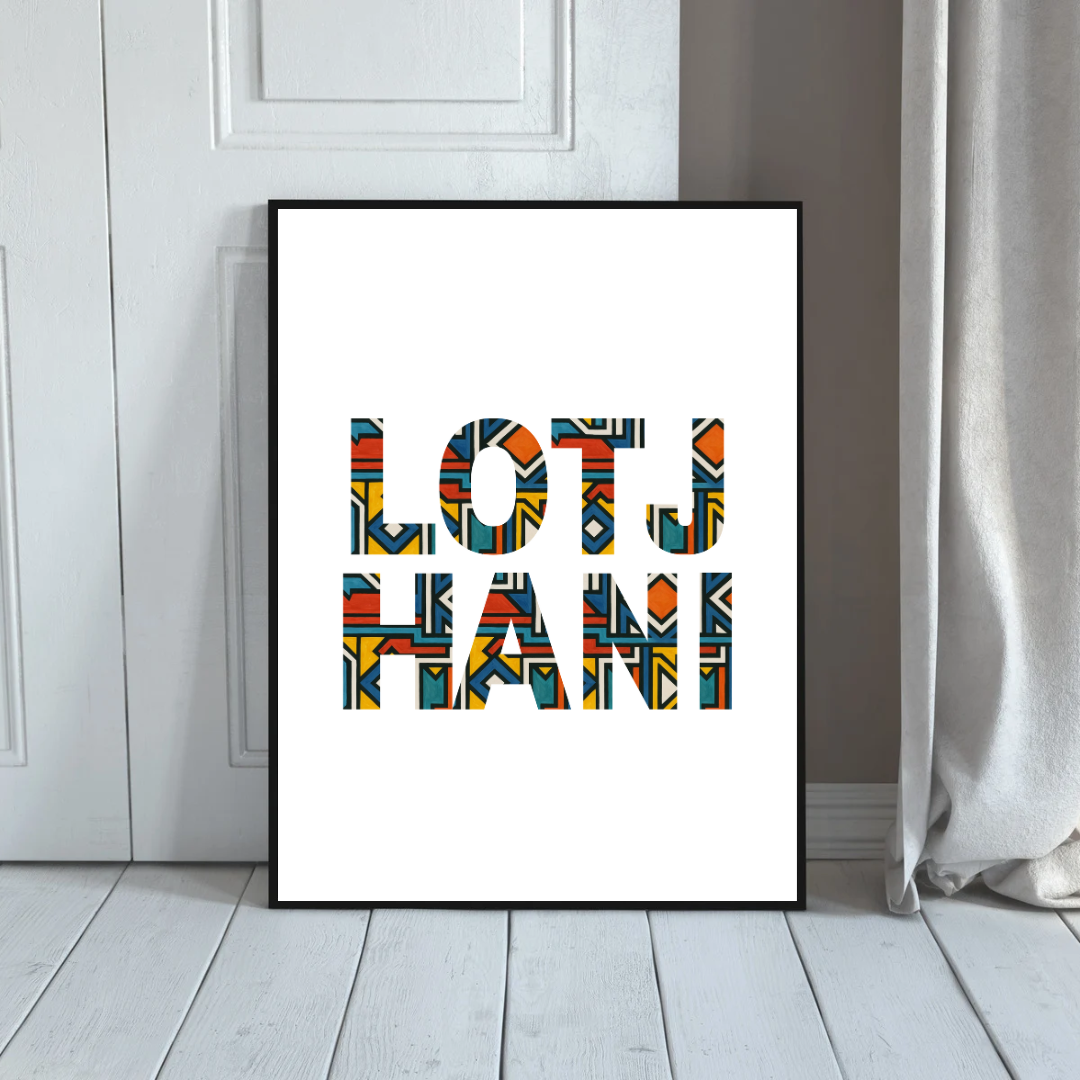 Lotjhani Greeting Print