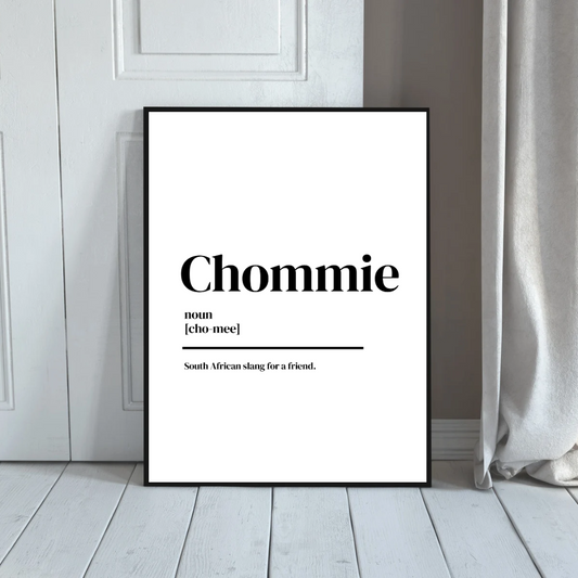 Chommie Print