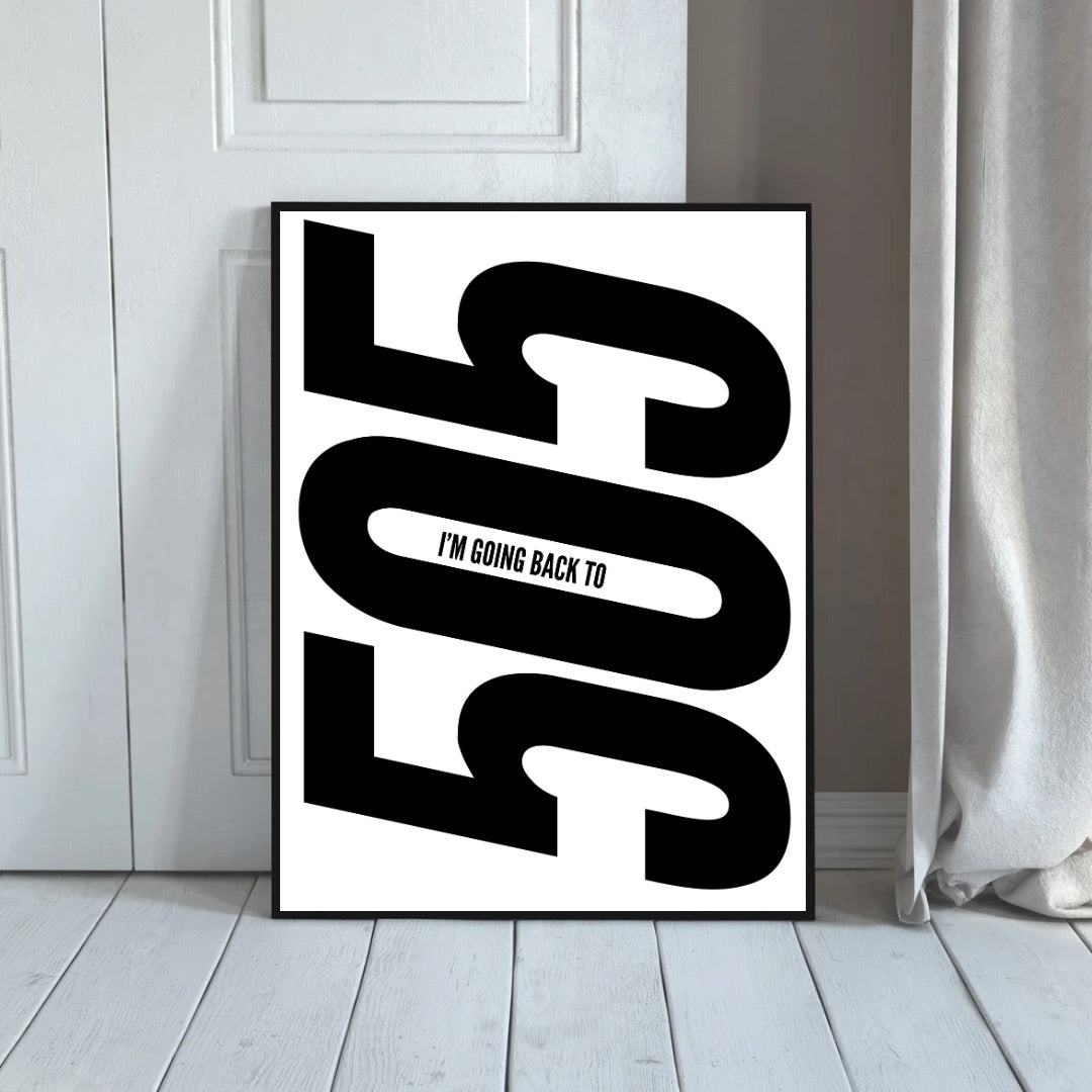 505 Lyric Print